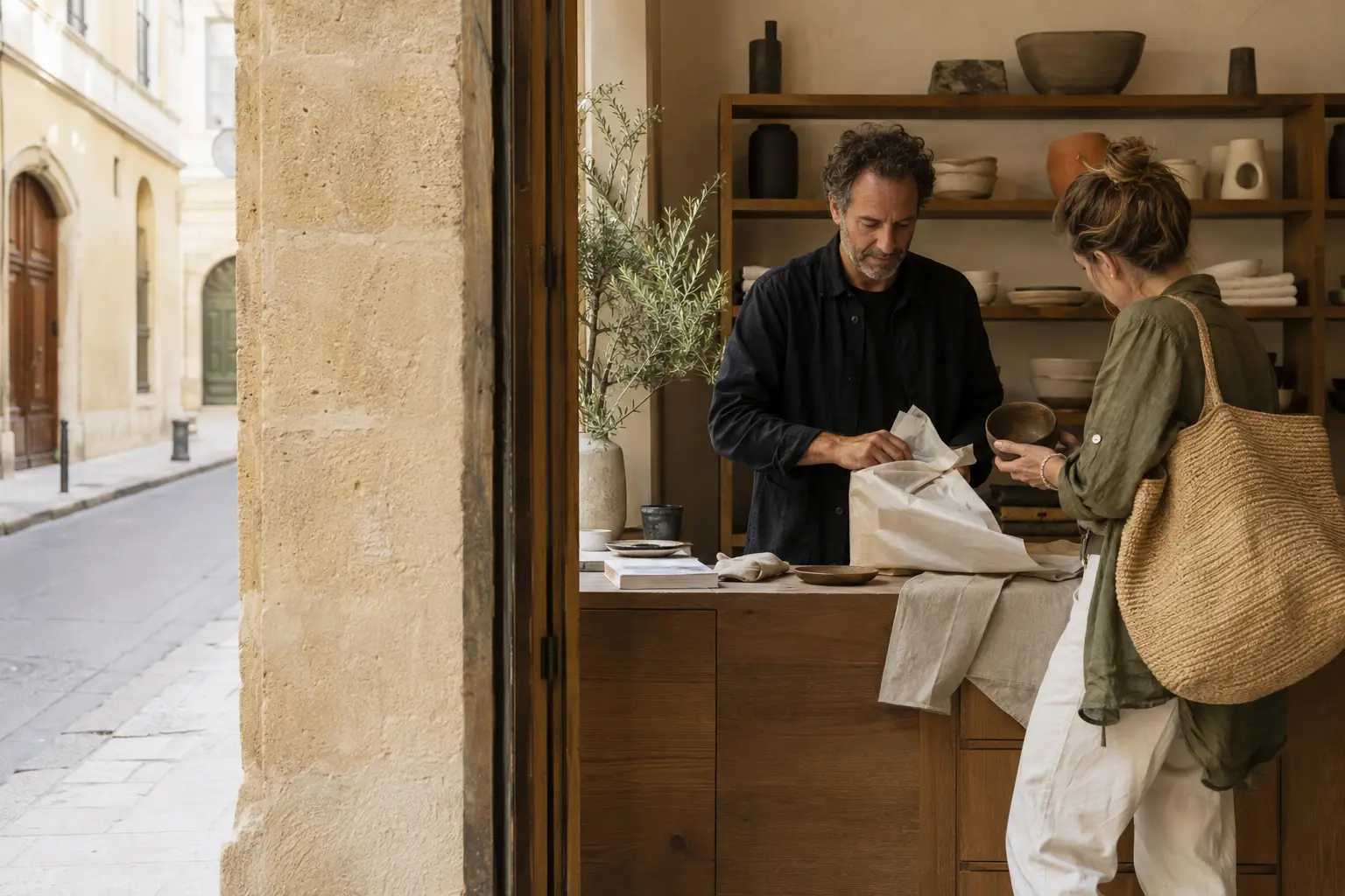 Shopping in Aix in the context of Aix-en-Provence