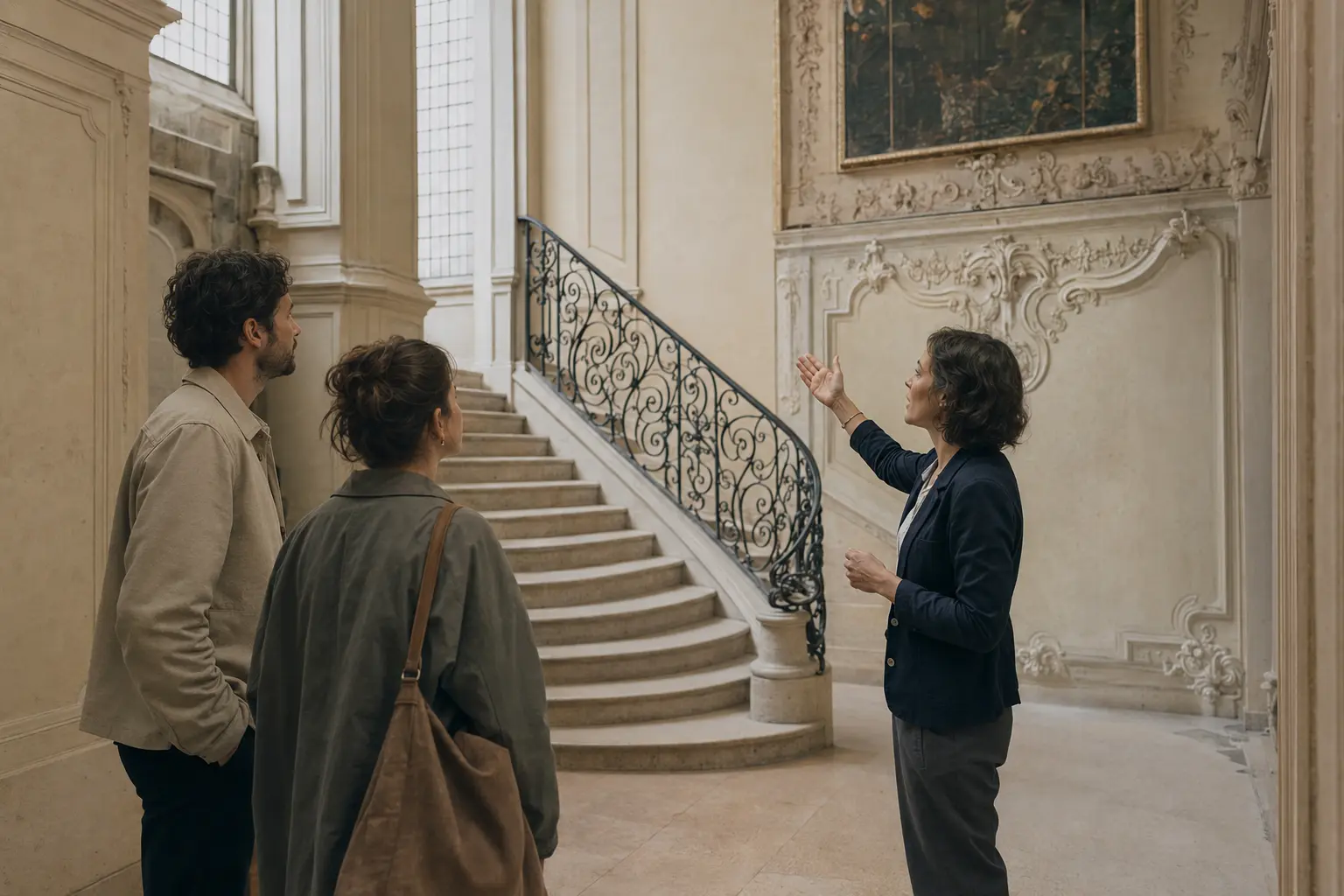 A private cultural visit in an Aix mansion